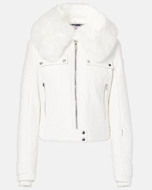 Fusalp Maeli Faux Fur-Trimmed Ski Jacket - White