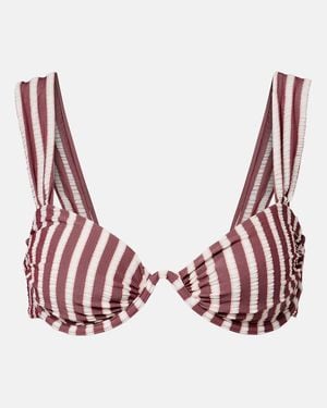 Jonathan Simkhai Bikini-Oberteil Anniston - Rot