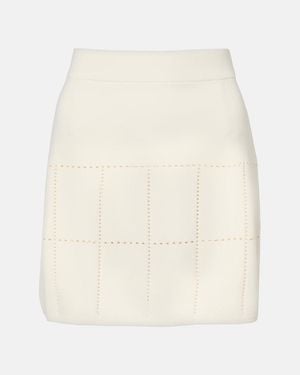 Max Mara Simone Miniskirt - White