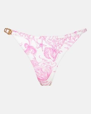 Versace Bikini-Hoeschen Underwater Barocco - Pink