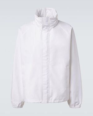 Gucci Cotton Canvas Blouson Jacket - White