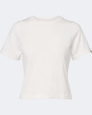 Extreme Cashmere N°267 Tina Cotton And Cashmere T-Shirt - White