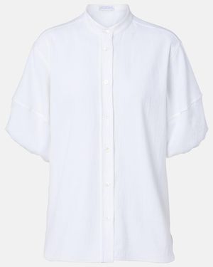 Stella McCartney Cotton Crepon Shirt - White