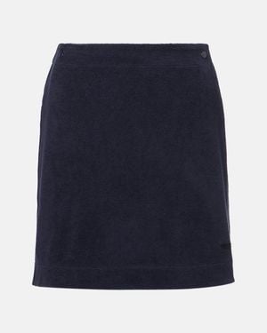 Eres Spa Cotton Terry Wrap Skirt - Blue