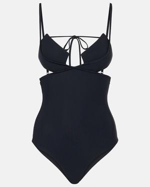 Nensi Dojaka Cutout Swimsuit - Blue