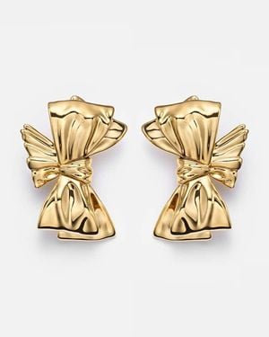 Jennifer Fisher Ohrringe Bow, 10Kt Vergoldet - Mettallic