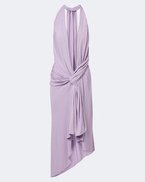 Christopher Esber Midikleid Spire Cascade - Lila