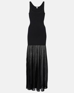 TOTEME Evening Tank Maxi Dress - Black