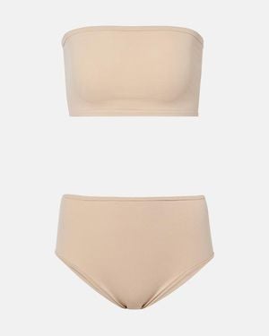 Alaïa Bandeau Bikini - White