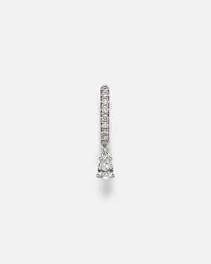 Anita Ko 18Kt Single Earring With Diamonds - White
