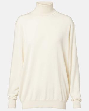 The Row Nabari Cashmere Jumper - White