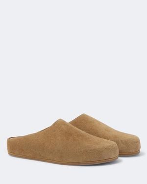 Studio Nicholson Mules Wearing Aus Veloursleder - Braun