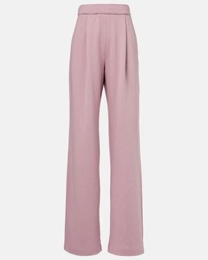 Dries Van Noten Cotton Jersey Joggers - Pink