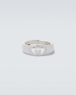 Gucci Bague Gg - Blanc
