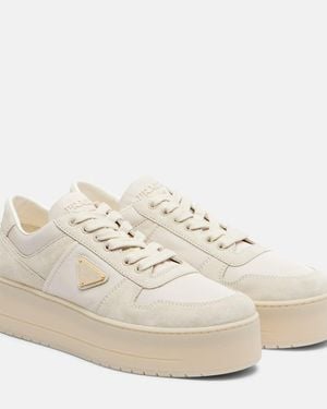 Prada Sneakers Downtown Bold - Bianco