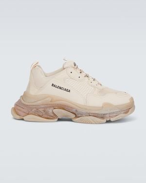 Balenciaga Triple S Trainers - Natural