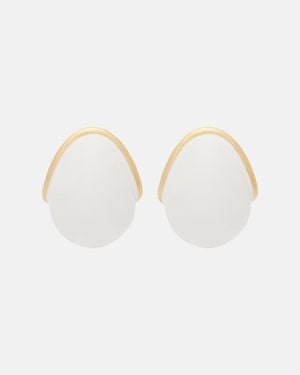 Jacquemus Pendientes Raisin - Blanco