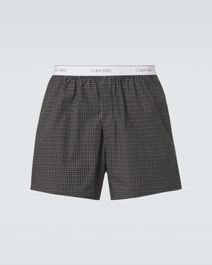 Calvin Klein Boxershorts Owen Aus Baumwolle - Grau