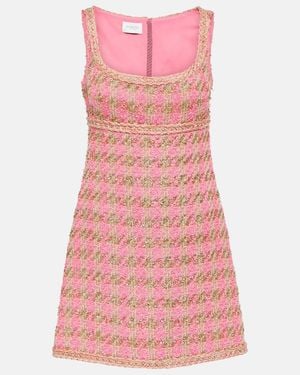 Giambattista Valli Tweed Minidress - Pink