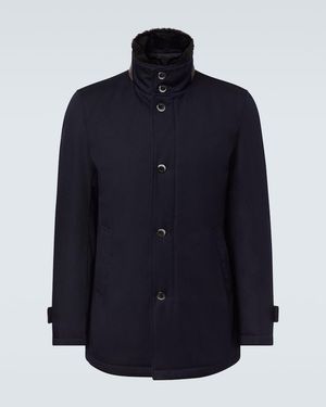 Herno Virgin Wool Jacket - Blue