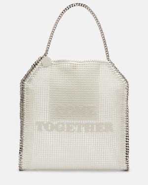Stella McCartney Falabella Medium Mesh Tote Bag - White