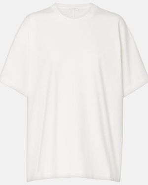 The Row T-Shirt Lavinia Aus Baumwoll-Jersey - Weiß