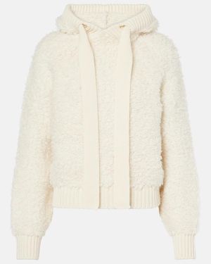 Jet Set Jennifer Wool-Blend Hoodie - Natural