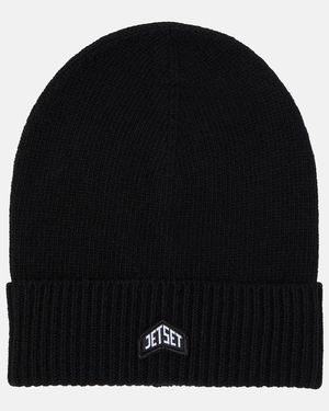 Jet Set Andrea Wool Beanie - Black