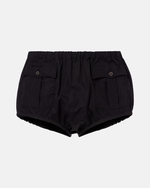 Prada Cotton Shorts - Black