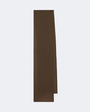 The Row Qadir Cashmere Scarf - Natural