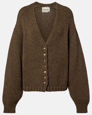 KHAITE Oversize-Cardigan Axel Aus Kaschmir - Grün