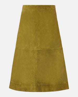 Bottega Veneta Leather Skirts - Green