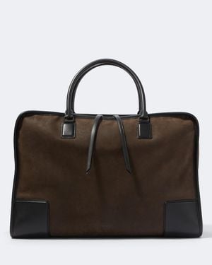 Loewe Weekender Amazona 180 Aus Leder - Schwarz