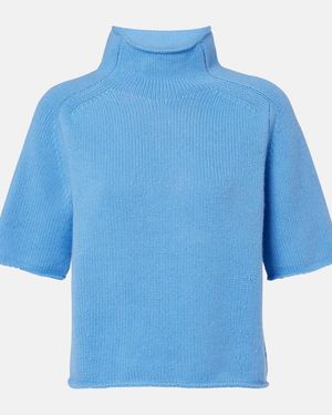 Lisa Yang Pull Fride En Cachemire - Bleu