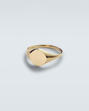 Mateo 14Kt Signet Ring - White
