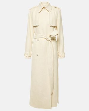 Gabriela Hearst Gabardina Eithne De Seda Y Lana - Neutro