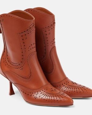 Zimmermann Botines Eliot 65 De Piel - Marrón