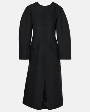 Co. Faille Midi Dress - Black