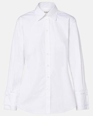 Rohe Cotton Poplin Shirt - White