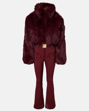 Goldbergh Belted Ski Suit - Red