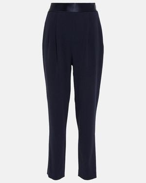 Galvan London High-Rise Slim Pants - Blue