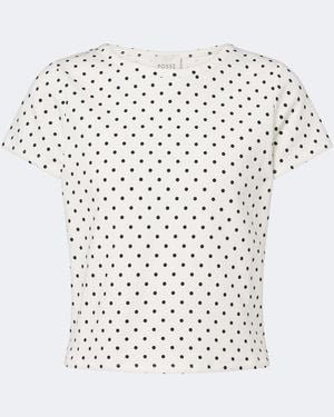 Posse T-Shirt Tommy Aus Einem Baumwollgemisch - Weiß