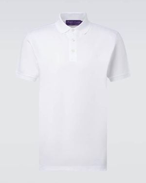 Ralph Lauren Polohemd Aus Baumwoll-Pique - Weiß