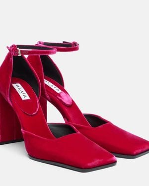 Alaïa Salones De Terciopelo - Rojo