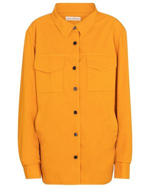 Dries Van Noten Cotton Shirt Jacket - Orange