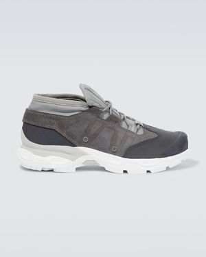 and wander X Salomon Jungle Ultra Low Trainers - Grey