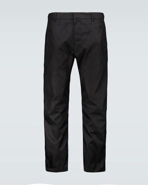 Prada Pantalones Técnicos De Nylon - Black