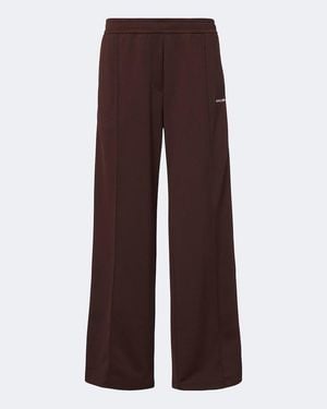 Moncler Logo Jersey Sweatpants - Brown