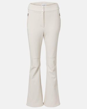 Yves Salomon Flared Ski Trousers - White
