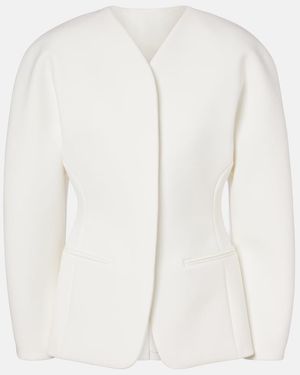 Jacquemus Ovalo Jacket - White